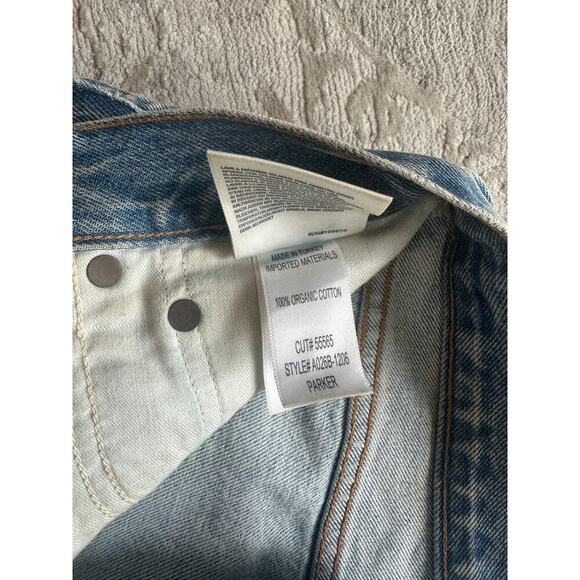 AGOLDE Women's Parker Vintage Swapmeet Denim Shorts  Size 28 - Picture 5 of 5